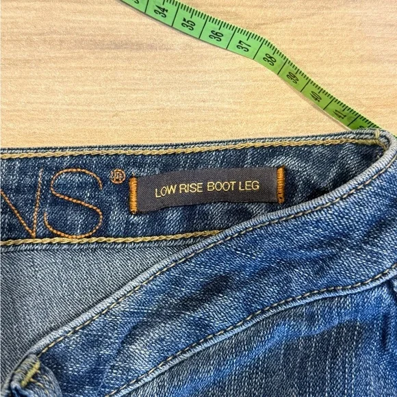 Jag Jeans Low Rise Boot Leg Dark Blue Denim- 10P - Picture 4 of 14